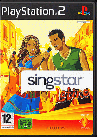 SingStar Latino PAL Playstation 2  box art